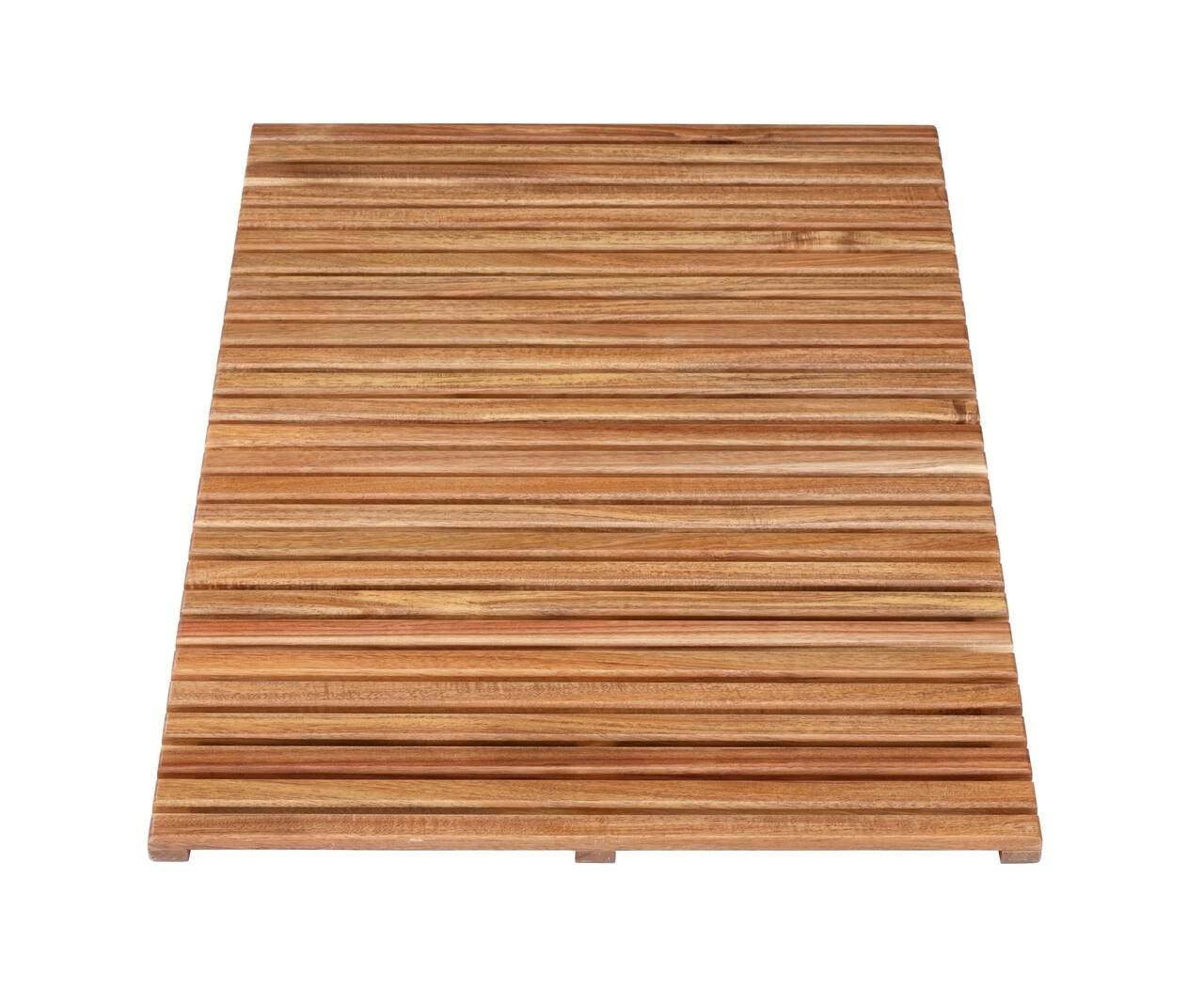 Covoras de baie, Wenko, Duckboard, 55 x 85 cm, lemn de salcam, maro - imagine 4